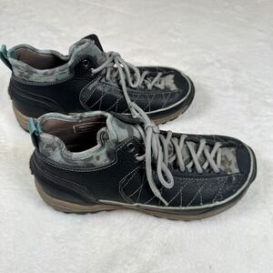 BOGS Hiking Boots Osmosis Navy Blue Fabric Lace Up Sneakers Shoe Women Size US 7